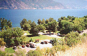 Provincial Campsite, Okanagan Lake, BC